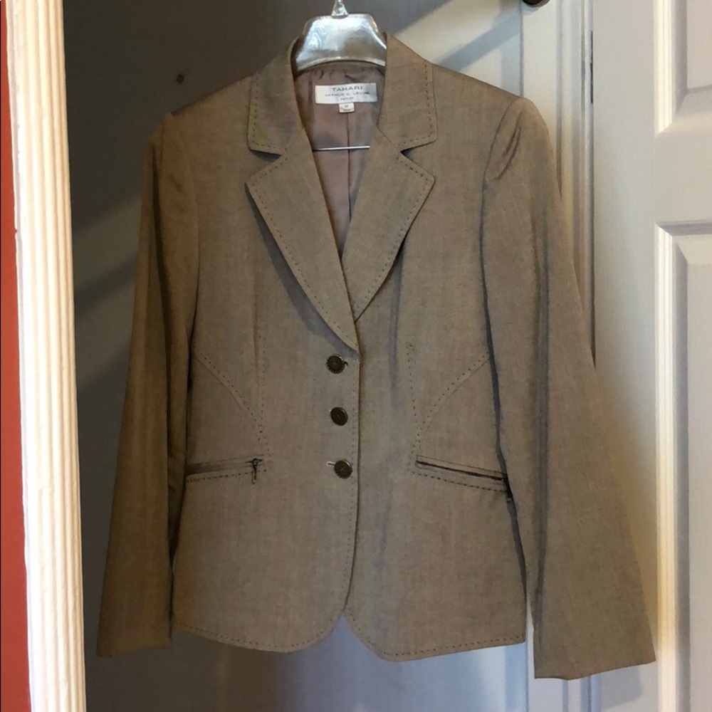 Tahari suit jacket
